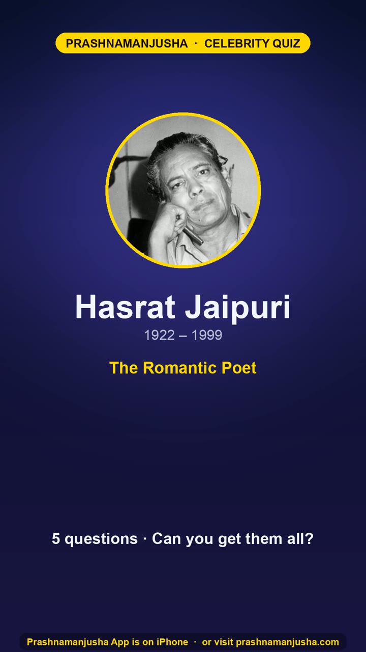 Hasrat Jaipuri